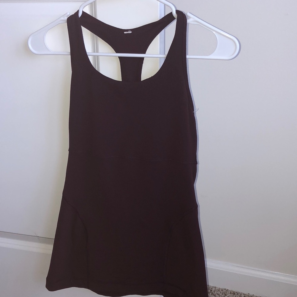 Lulu lemon build in bra top!